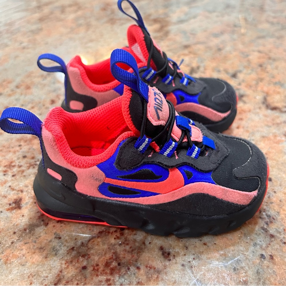 Nike Air Max 270 React Sneakers CT1584-600 Toddler Size 5C